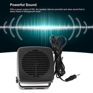 RSN4004A Car Radio External <b>Speaker</b> 5W 3.5mm Plug Clear Voice Rectangular Portable for MotoTRBO - Product Image 2