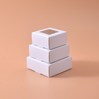 OEM Boîte d'emballage de savon artisanal écologique biodégradable de haute qualité avec fenêtre pour petites entreprises