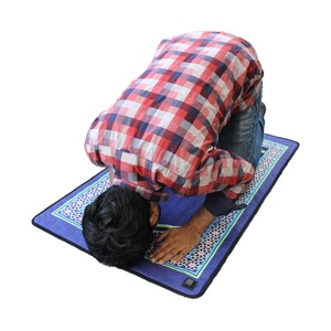 Customize Religious Heating Prayer <b>Mat</b> Simple Humble Design Muslim Islamic Rugs Print Polyester - Product Image 5