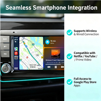 Autoradio sans fil CarPlay Android Auto Fiat Bravo 198 2007-2016 Écran tactile HD Octa-Core Plug & Play MP5 Intégré 2DIN Multimédia