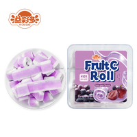 Caramelos de Goma con Sabor a Uva en Tiras, Directo de Fábrica, Bolsa Resellable, OEM, Marca Privada, Venta al Por Mayor, Importador