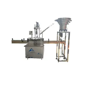 High efficiency heat press capping machine plastic bottle automatic capping machine for bottle