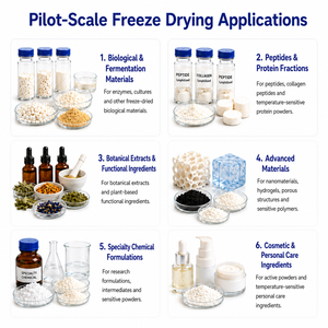 Lyophilisateur de laboratoire avec arrêt automatique pour actifs cosmétiques, poudres protéinées, flacons et échantillons biologiques - Product Image 3