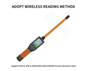 134,2 kHz ISO11784/5, lector de etiquetas <span class=keywords><strong>RFID</strong></span> de identificación de animales, escáner <span class=keywords><strong>RFID</strong></span> de palillo HDX, EID, microchip de ganado, 1, 2, 1, 1, 2, 1, 2 - Product Image 5