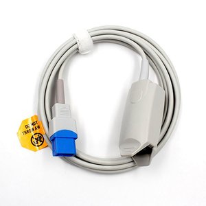 L'oxymètre de pouls réutilisable est compatible avec les capteurs d'oxymètre de pouls Spacelabs Space1050, 1600 et autres. - Product Image 2