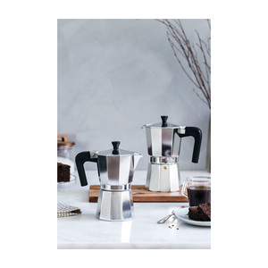 Caffettiera Moka Lacor 6 Tazze in Acciaio Inox, Macchina per Espresso da Fornello - Product Image 2