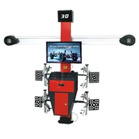 Machine d'alignement 3D intelligente pour roues, équipement d'alignement de pneus automobile, plateformes tournantes, pont élévateur 4 colonnes directement de l'usine