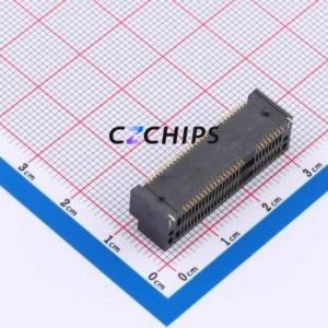 X1304WVS-52G-LPV10 PCI/PCIe Connector SMD Connector mPCI-E 52P 36P Horizontal Mount - Product Image 2