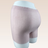 Sous-vêtements post-partum jetables à taille haute en tissu non tissé et élasthanne pour femmes, doux et extensibles, pour césarienne, culottes sans couture