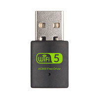 Adaptador WIFI USB de 600M sin Controlador, Doble Banda 2.4G 5.8G Realtek 8811 Inalámbrico