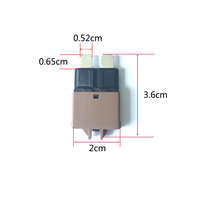 Disyuntor 3A ~ 30A E39 Fusible de hoja Fusible de reinicio manual para coche Camión RV Barco marino automotriz