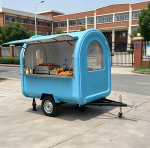 Remorque mobile de bar <span class=keywords><strong>à</strong></span> boissons personnalisée pour mariage, en acier inoxydable, avec compartiments isolés, résistante <span class=keywords><strong>à</strong></span> la rouille, pour frites - Product Image 3