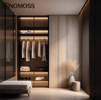 Armarios de Vestidor Contemporáneos de Lujo con Diseño Personalizado para Proyectos de Interiores de Villas