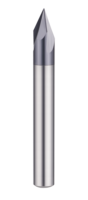 Fraise à chanfreiner 90/60/120 degrés, fraises de centrage à 3 dents en carbure, point fixe, personnalisable OEM/ODM