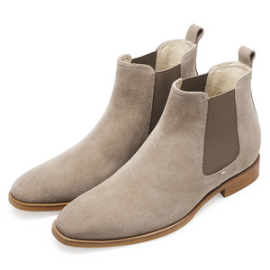 botas con alzas hombre Zapatos del elevador de los hombres de las botas del Chelsea - Product Image 4