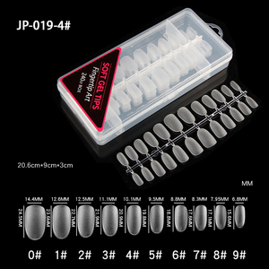 Private Label Short Round Soft Gel <b>Nail</b> Tips Full Matte Full Cover Press on Manicure Kit - Product Image 2
