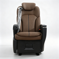 Siège de capitaine individuel avec réfrigérateur pivotant, chauffage et écran tactile pour Toyota Alphard – Siège de conversion automobile