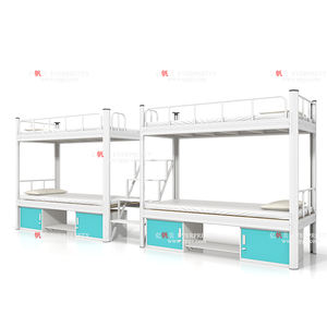 Meubles scolaires de haute qualité, dortoir <span class=keywords><strong>en</strong></span> acier, <span class=keywords><strong>lit</strong></span> simple <span class=keywords><strong>en</strong></span> métal, <span class=keywords><strong>avec</strong></span> meubles - Product Image 4