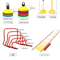 Conos de Entrenamiento para Fútbol/Baloncesto - Obstáculos de Agilidad en Forma de Cono Reforzados