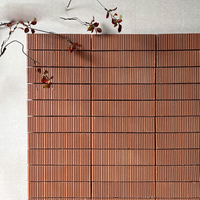 Briques en terre cuite pour l'alimentation et les boissons, les vêtements, les espaces commerciaux, les carreaux muraux, la décoration de signalétique et les carreaux muraux décoratifs