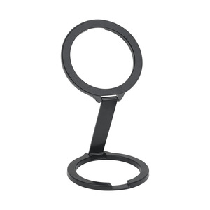 Soporte magnético giratorio de <span class=keywords><strong>360</strong></span> ° para teléfono móvil, soporte perezoso portátil de Metal, escritorio, gimnasio, refrigerador, superficie de hierro, atracción magnética - Product Image 1