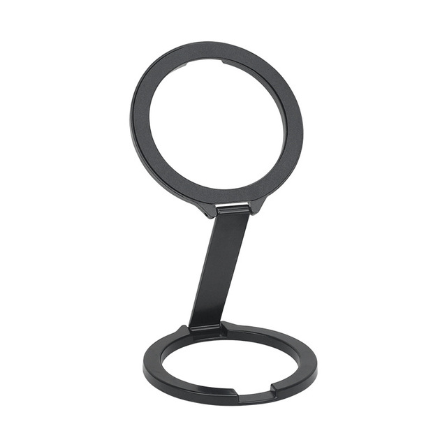 360° Rotating Magnetic Mobile Phone Bracket Metal Portable Lazy Holder Desktop Gym Refrigerator Iron Surface Magnetic Attraction