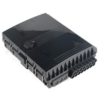 Boîtier de distribution optique 3/16 ports 16 cœurs SC FDB-16E certifié CE ROHS, cassette de montage mural ou sur poteau pour FTTH FTTB
