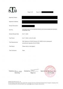 Servizio di Test CE e RoHS per Giocattoli UE con Conformità EN71, Supporto CNAS CMA IECEE CPSC Amazon CPC - Product Image 5