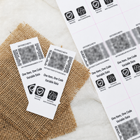 Étiquettes anti-contrefaçon - Autocollants de sécurité personnalisés avec code QR et données variables, numérotés en série, pour la protection des marques et des produits