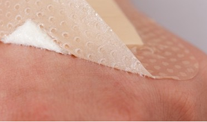 Vendajes de silicona coloridos, apósito para heridas para el cuidado de heridas, autoadhesivo, vendaje de espuma con borde de silicona suave - Product Image 4