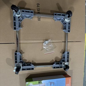 Base para lavadora y refrigerador con ruedas, soporte móvil ajustable de 360 grados, soporte portátil antideslizante - Product Image 2