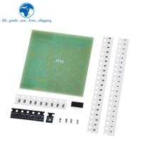 Kit de pratique de soudure SMT SMD pour carte de circuit imprimé DIY TZT, kit de formation aux compétences électroniques, 77 composants