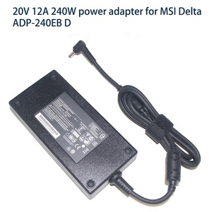 Cargador Adaptador Original MSI de 20V 12A 240W para MSI GE76 GE66 GP76 GP66 <span class=keywords><strong>GS77</strong></span> MS-17K3 A20-240P2A A240A007P S93-0409410-C54 - Product Image 2