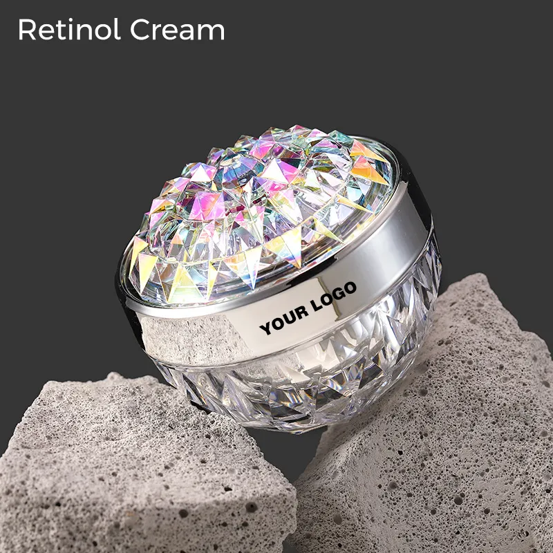 OEM Vegan Moist urizing Leicht zu tragen 80ML Grausamkeit freie natürliche Creme Anbieter Laser Diamond Retinol Gesichts creme Top für alle Haut