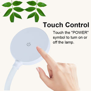 <span class=keywords><strong>Lámpara</strong></span> de Clip Flexible para el cuidado de los ojos compacta de Hotel, abrazadera de lectura para cabecera, <span class=keywords><strong>lámpara</strong></span> de escritorio Led portátil, <span class=keywords><strong>lámpara</strong></span> de noche para mesa de estudio - Product Image 4