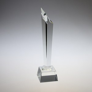 Trofeo de estrella de cristal con cristal K9 de moda, motivo de llama de murciélago pulido tallado para decoración del hogar, regalos de negocios, recuerdos - Product Image 5