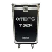 Boîtier de transport professionnel sur mesure pour console de mixage numérique DJ, avec 3 portes, 4 roues et compartiment de rangement, pour Midas M32R