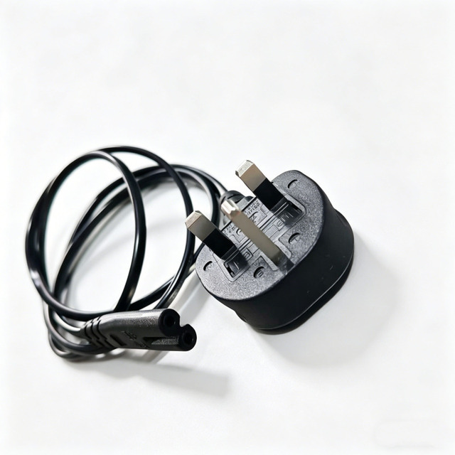 Wholesale Price IEC C7 UK Standard Plug AC Power Cord Connector Mains 3 Prong Power Cable