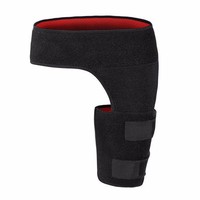 Enveloppement de compression pour les hanches et les cuisses, soulagement de la douleur de la sciatique, protection contre l'arthrite, chauffe-jambes, ceinture de soutien