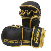 Gants de boxe MMA demi-doigts peuvent être personnalisés épais et résistants à l'usure Nouveaux gants MMA d'exercice de sac de sable de boxe