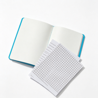 Carnet de notes A5 personnalisé avec reliure spirale Wire-O, couverture rigide en papier couché, impression offset, pour affaires et journaux de méditation authentiques