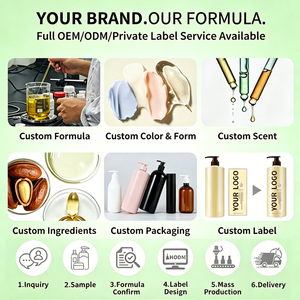 Set de Crecimiento Capilar con Aceite de Romero Herbal Personalizado, Marca Privada, Champú de Aceite de Ricino Orgánico para el Crecimiento del Cabello, Set de Productos para el Crecimiento del Cabello - Product Image 6