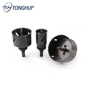 16-400mm Bi-<strong>metal</strong> Hole Saw Cutter Tool M42 Bi-<strong>metal</strong> <strong>Holesaw</strong> with Triangle Shank for Cutting <strong>Metal</strong> Plastic Wood - Product Image 5