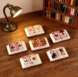 Livre <span class=keywords><strong>de</strong></span> pâtisserie Bread House / Jouet alimentaire miniature <span class=keywords><strong>de</strong></span> simulation, accessoires en résine, décorations <span class=keywords><strong>de</strong></span> scène faites à la main en résine - Product Image 1