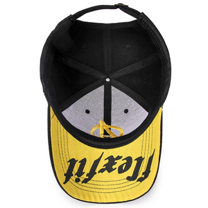Avengers Black Baseball Cap With Gold Logo Unisex Cotton Spring Summer Sun Protection Hat - Product Image 4