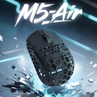 Souris de jeu sans fil Darmoshark M5 AIR 31g en fibre de carbone forgée, trois modes, PAW3950 8K Hz 30000 DPI pour PC FPS Esports