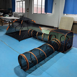 La nuova gabbia per animali domestici da esterno ecologica del produttore, la recinzione pieghevole per animali domestici, gioca a combinazione casuale con un semplice gioco di cani da gatto - Product Image 5