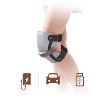 Masajeador de Rodilla y Piernas Recargable Alphay con Calor para el Cuidado Diario de las Articulaciones
