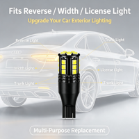Ampoule LED de recul T15-3030-21SMD 21SMD 6000K Blanc Canbus Sans Erreur T15 921 W16W pour feux de stationnement et de recul auto