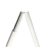 Support d'affichage portable enroulable, bannière rétractable avec mécanisme cassette, aluminium léger pour promotions et expositions
